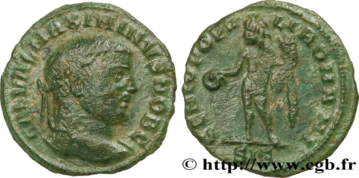 MASSIMINO II DAZA Quart de follis ou quart de nummus BB