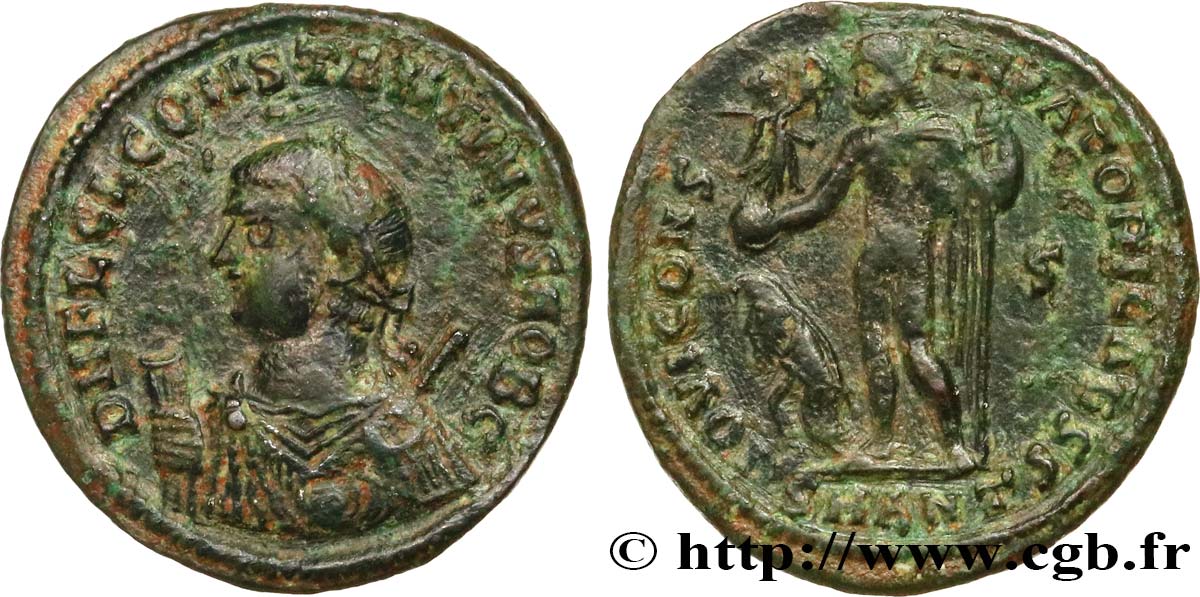 CONSTANTINE II Centenionalis ou nummus XF