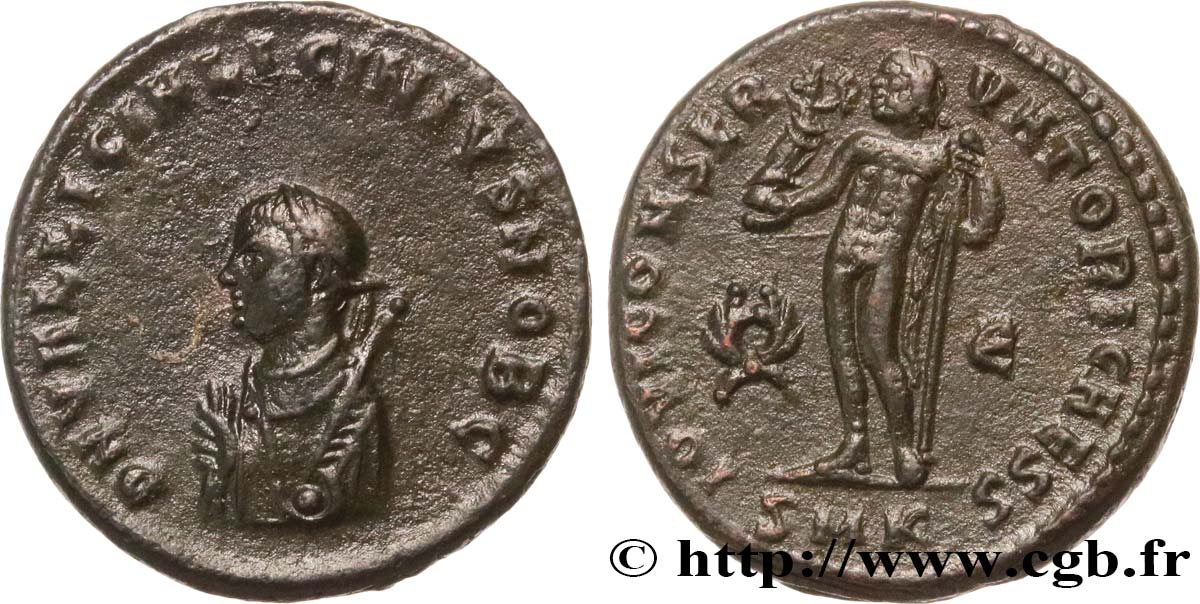 LICINIUS II Centenionalis ou nummus AU