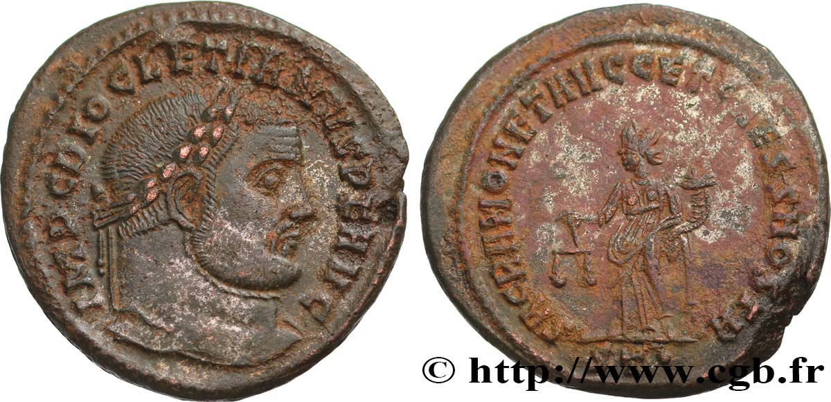 DIOCLÉTIEN Follis ou nummus SUP