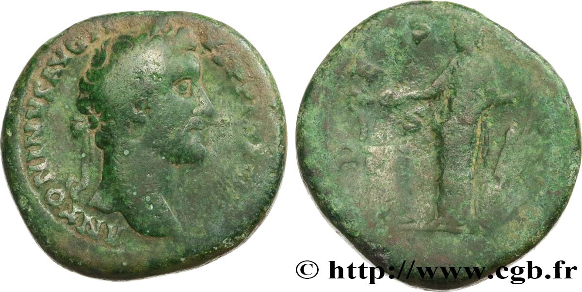ANTONINUS PIUS Sesterce fS
