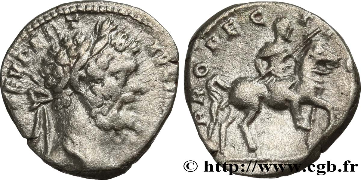 SEPTIMIUS SEVERUS Denier fSS/SS