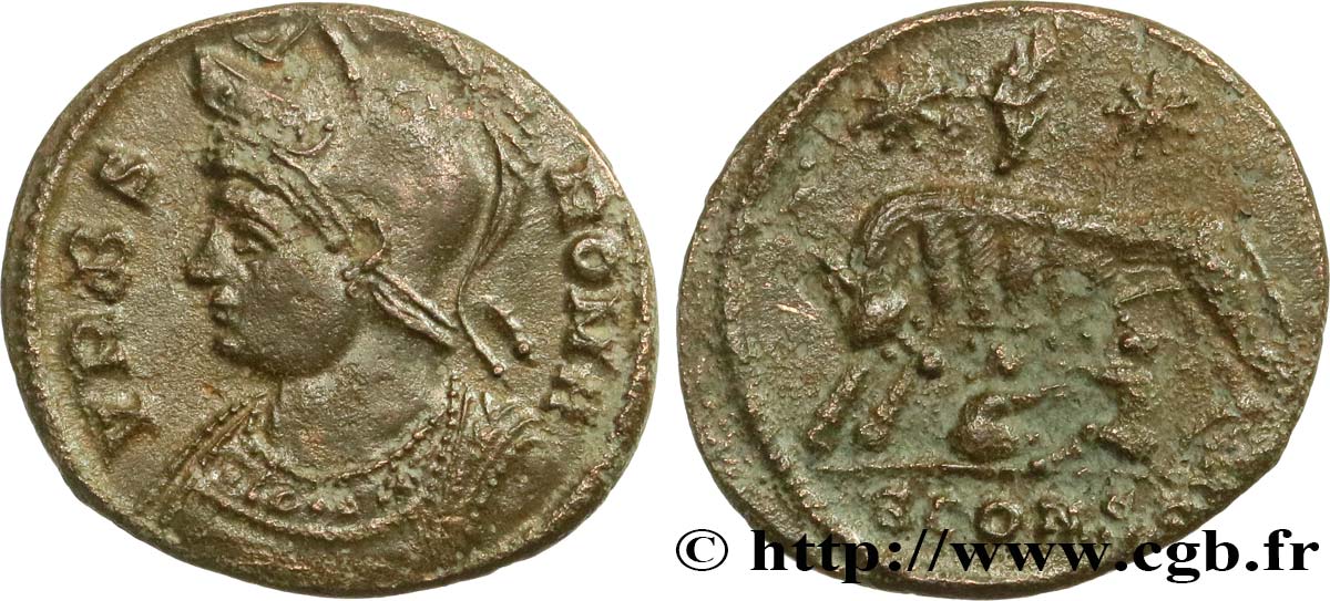 ROMA Centenionalis ou nummus MBC+/BC+