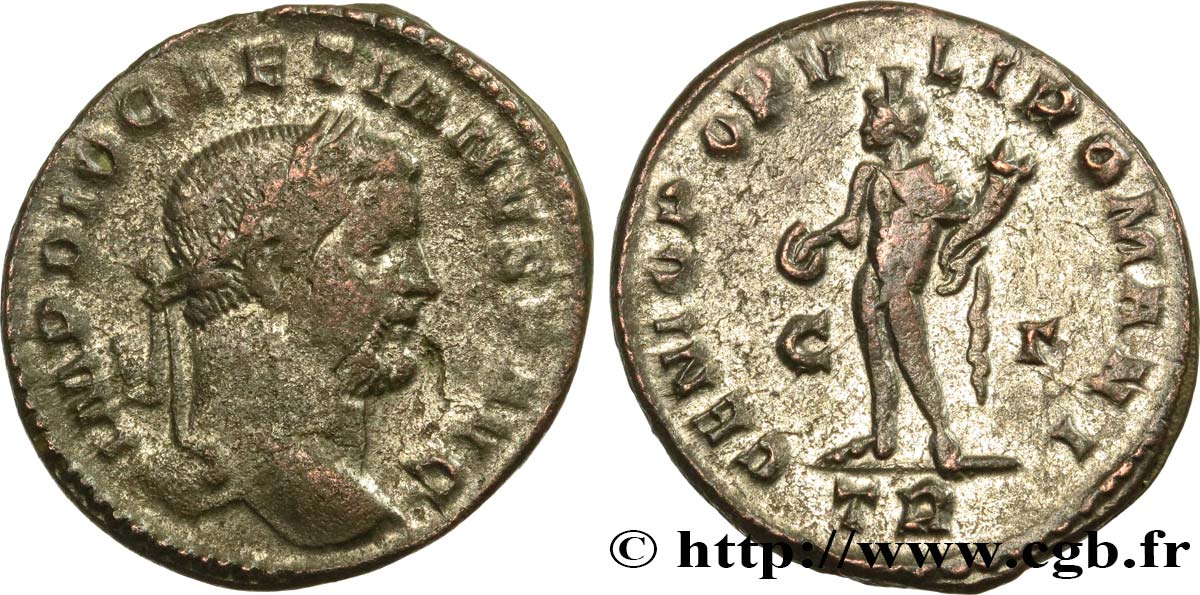 DIOCLECIANO Follis ou nummus MBC