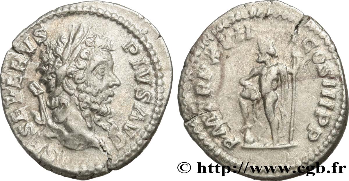 SEPTIMIUS SEVERUS Denier SS/fSS