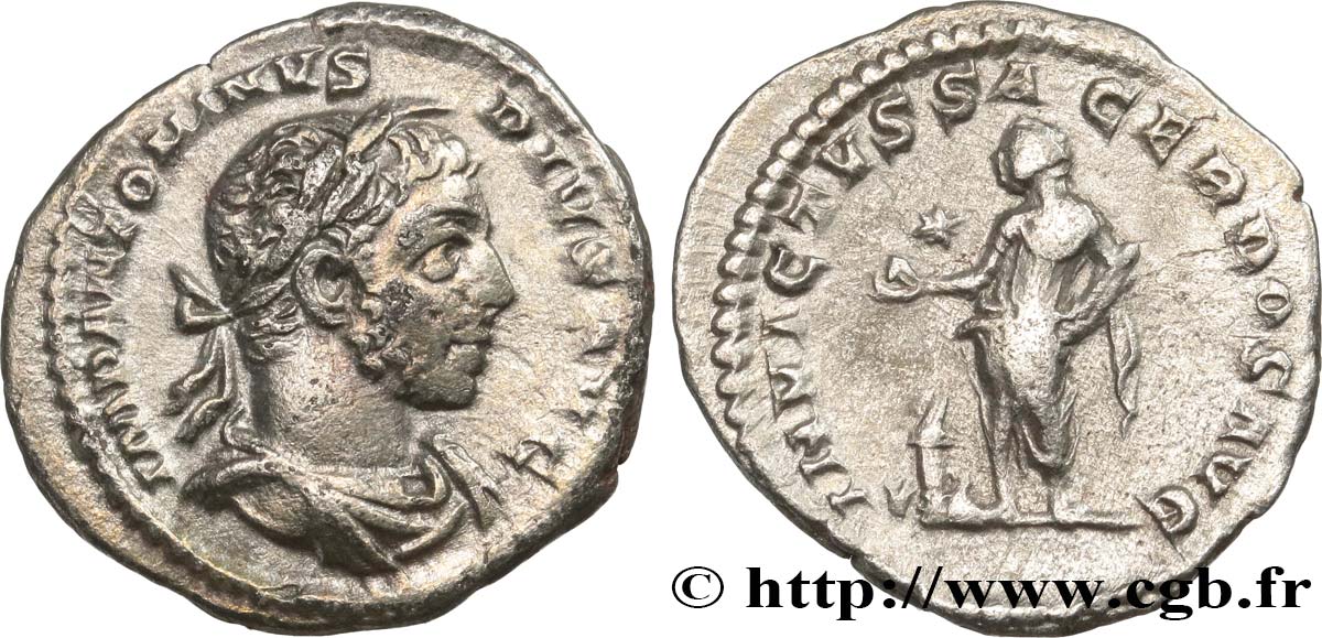 ELAGABALUS Denier SS