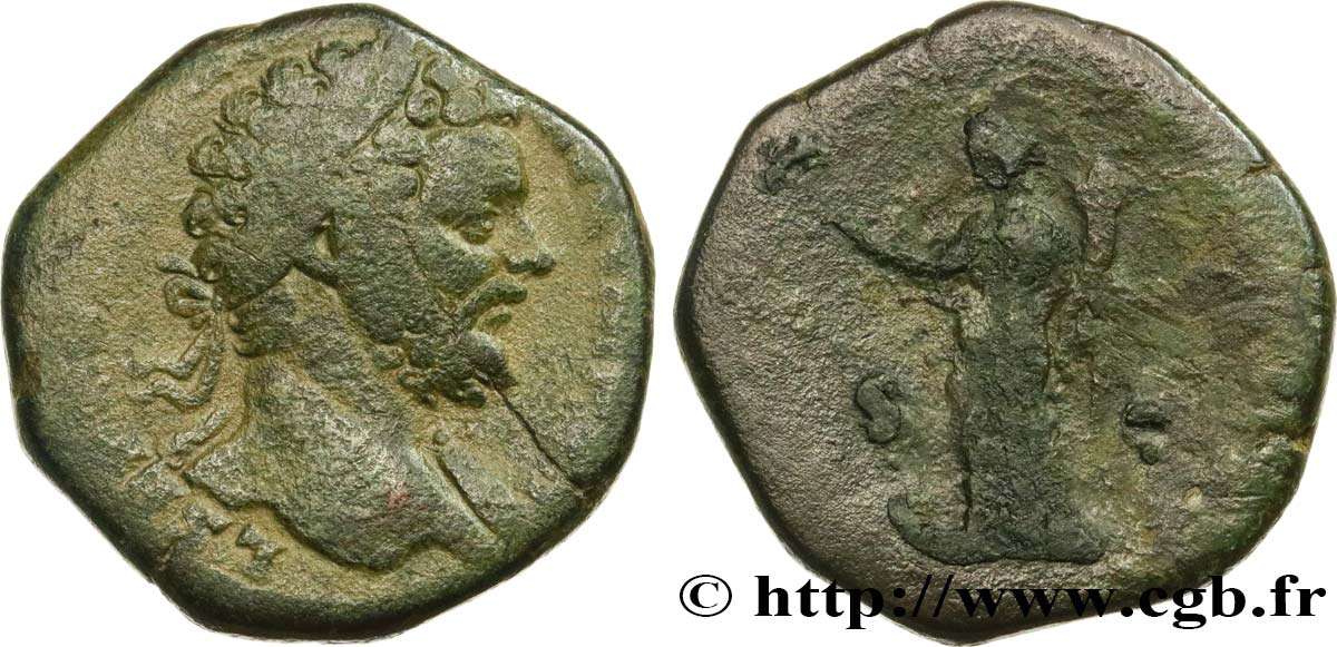 SEPTIMIUS SEVERUS Sesterce fSS