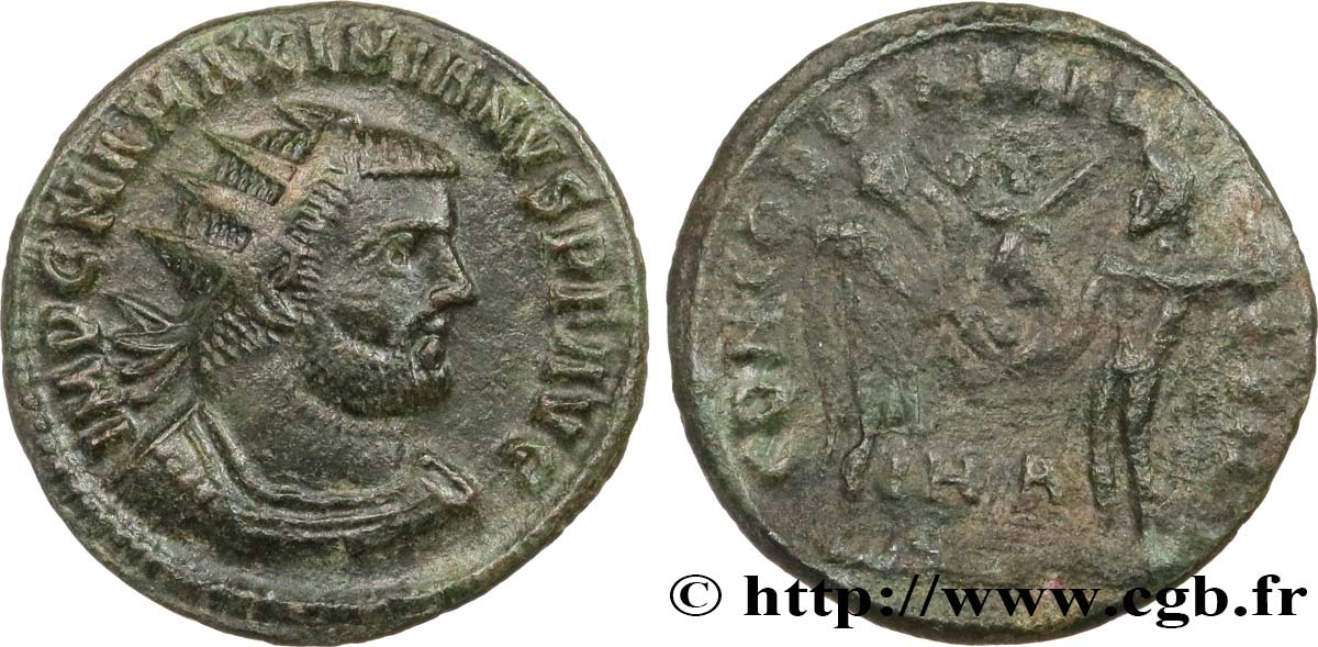 MAXIMIANUS HERCULIUS Pseudo ou néo-aurelianus fVZ/fSS