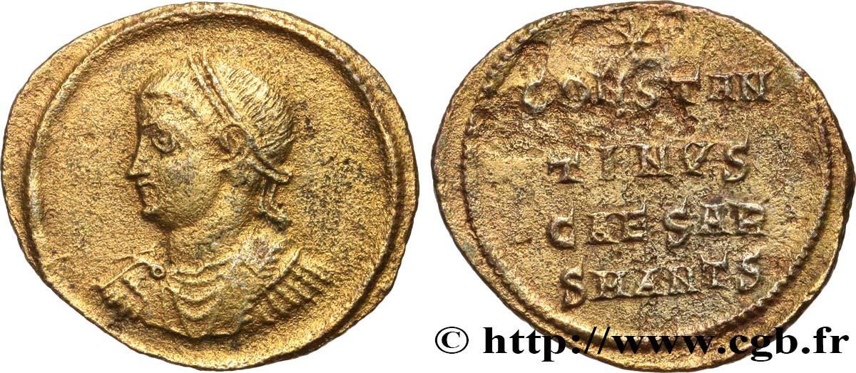 CONSTANTINUS II demi-centenionalis ou demi-nummus SS/fSS