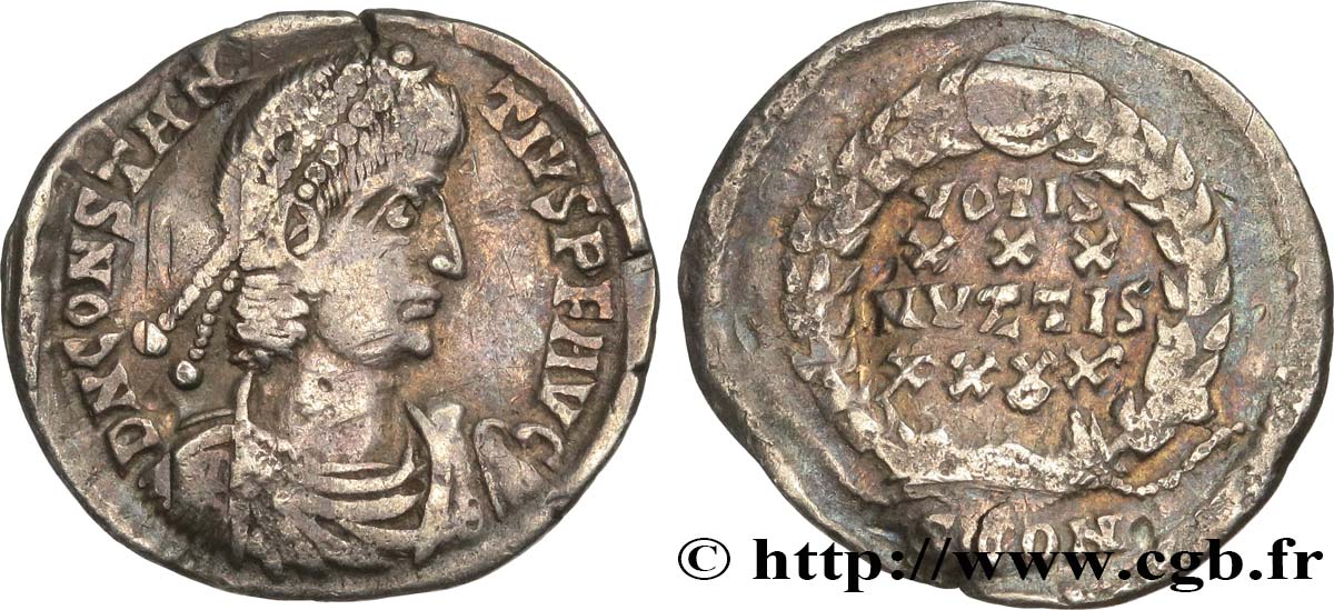 CONSTANTIUS II Silique fSS