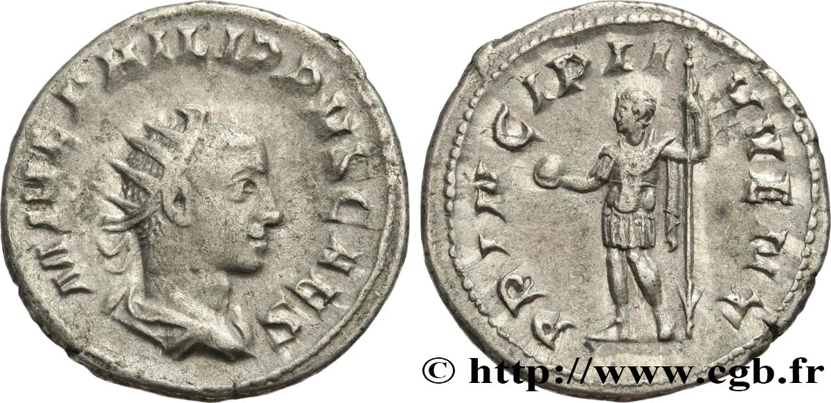 PHILIPPUS II Antoninien SS/fVZ