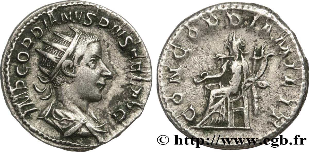 GORDIANUS III Antoninien fVZ/SS