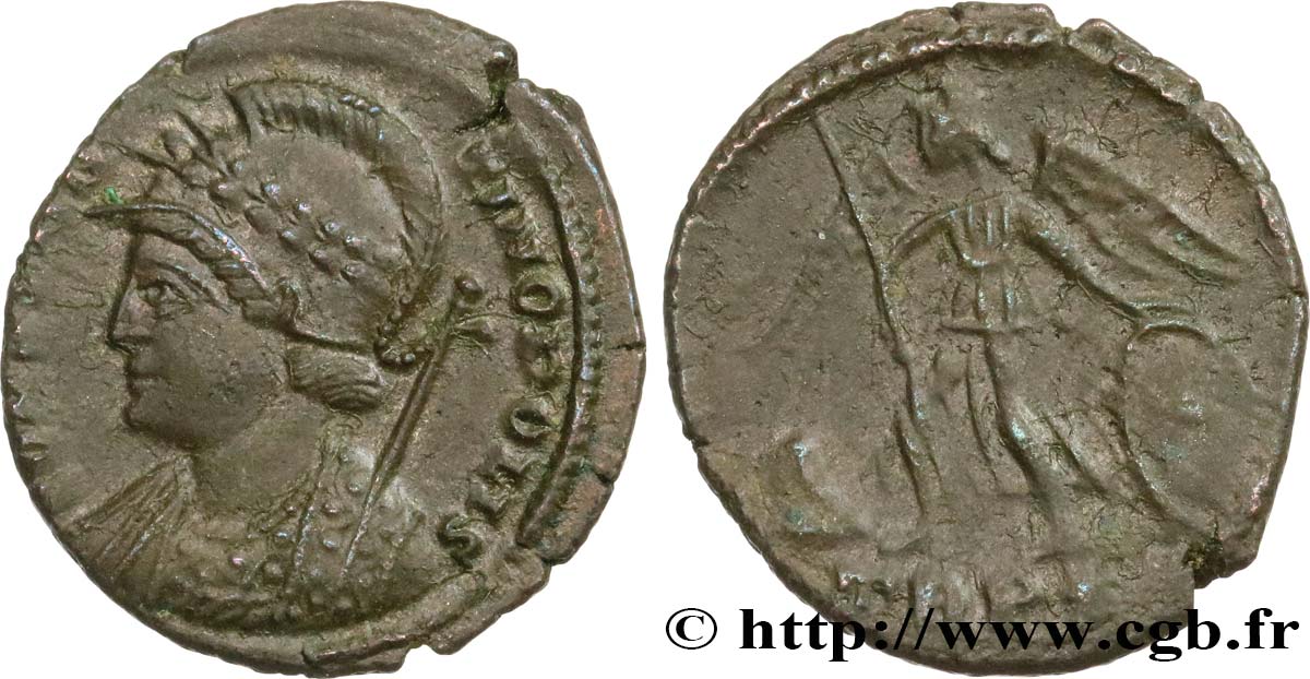 CONSTANTINOPEL Centenionalis ou nummus fVZ