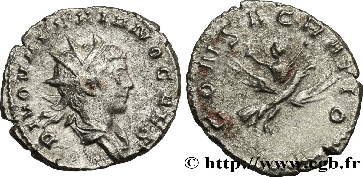 VALERIANUS II Antoninien fVZ/SS