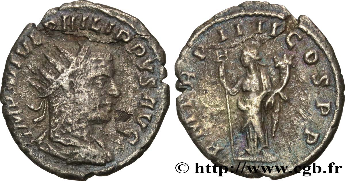 PHILIPPE II Antoninien TB+