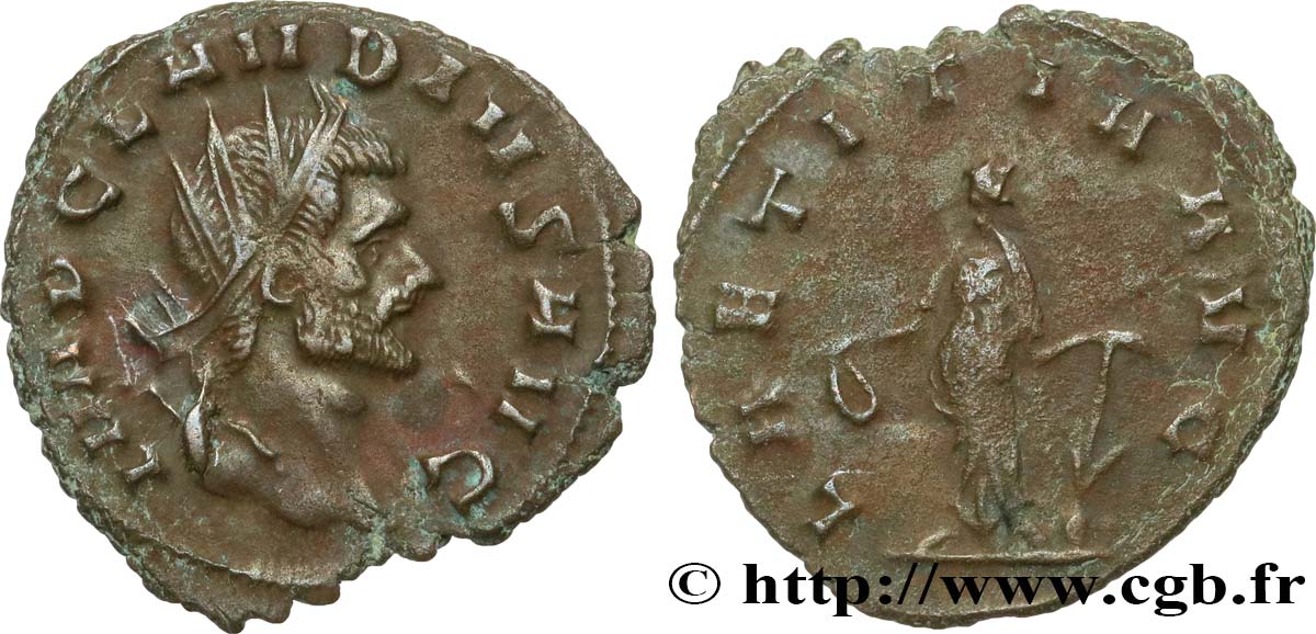 CLAUDIUS II GOTHICUS Antoninien SS/fSS