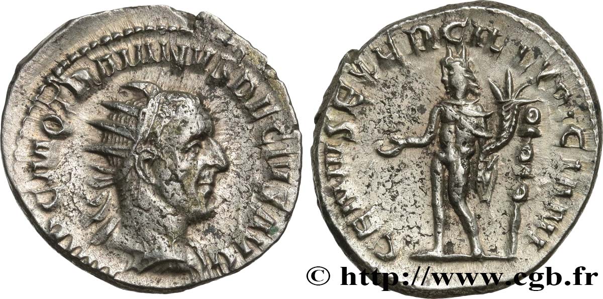 TRAIANUS DECIUS Antoninien SS/fVZ