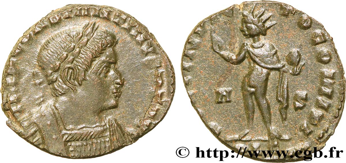 CONSTANTINUS I DER GROßE Follis ou nummus VZ