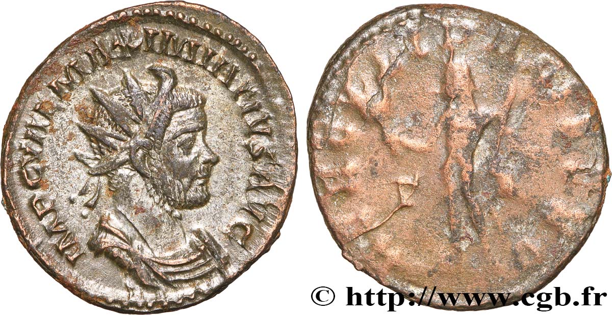 MAXIMIANUS HERCULIUS Aurelianus MS/VF