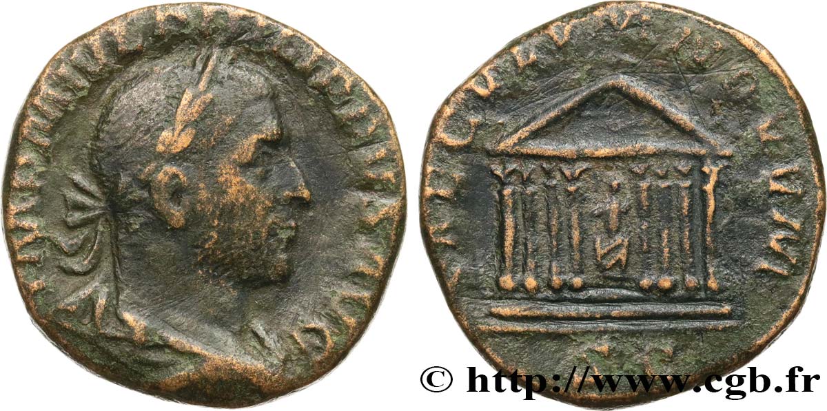 PHILIPPUS Sesterce VF