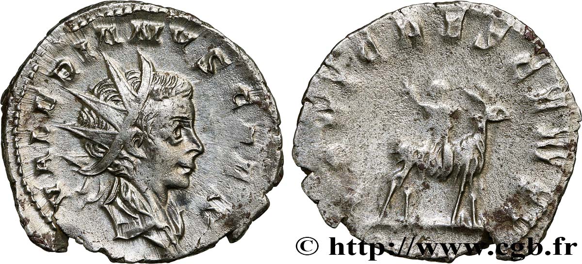 VALERIAN II Antoninien AU/XF