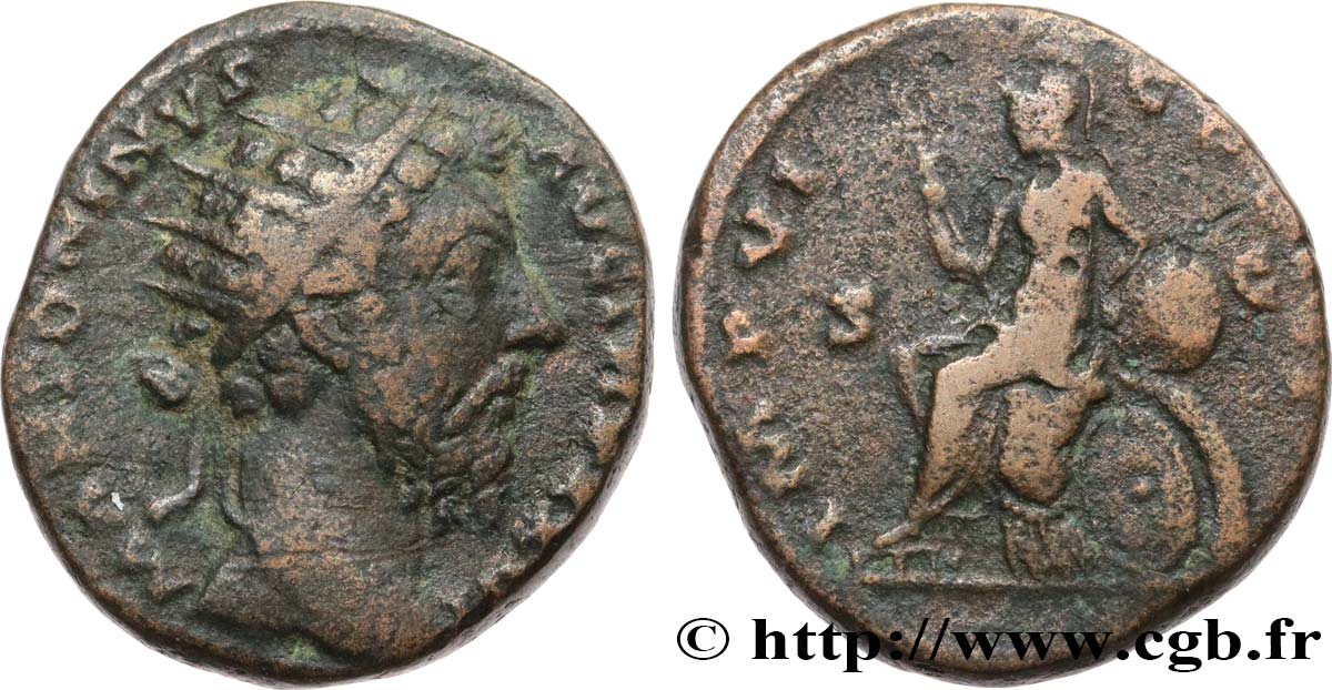 MARC AURÈLE Dupondius TB+
