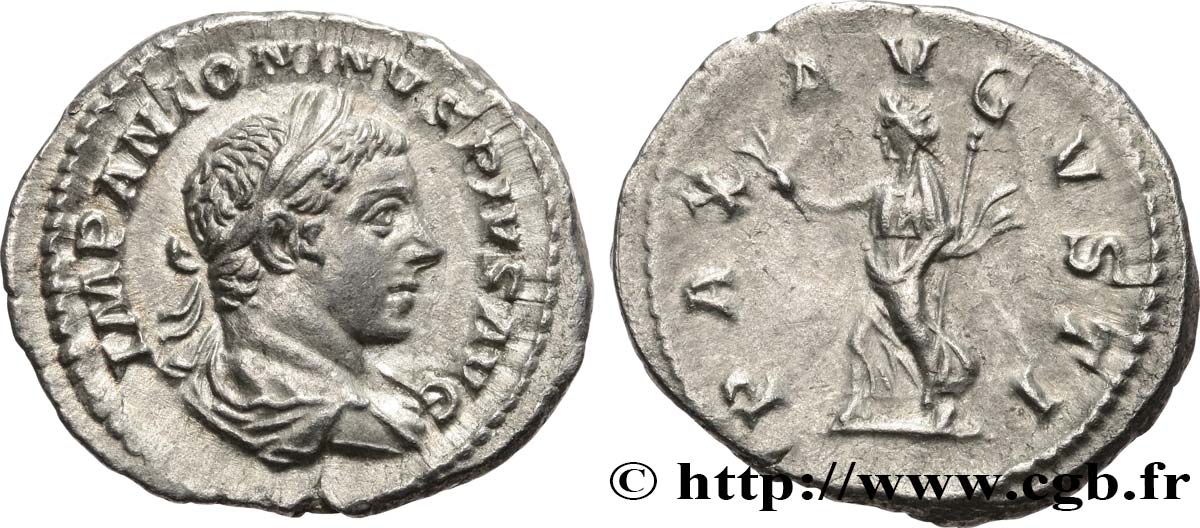 ÉLAGABAL Denier SUP/TTB+