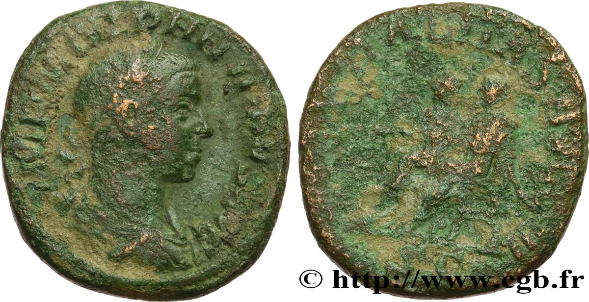 PHILIPPE II Sesterce TB