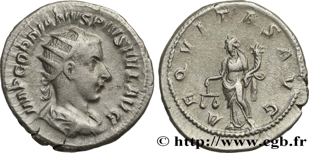 GORDIEN III Antoninien TTB/TTB+