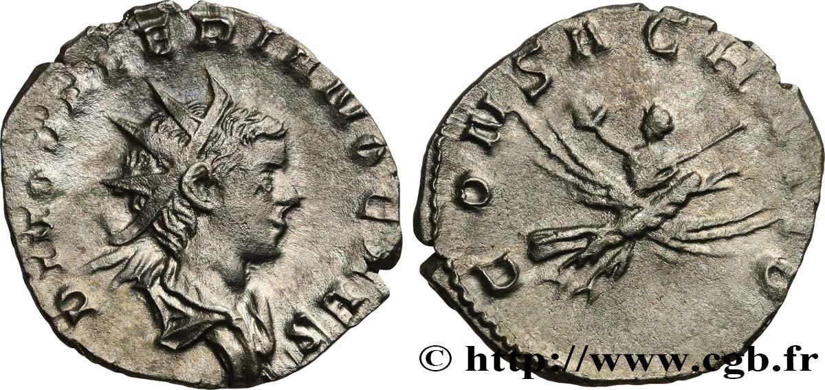 VALERIANUS II Antoninien fVZ/SS