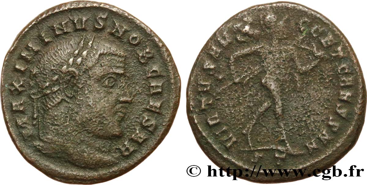 MAXIMINO II DAZA Follis ou nummus BC+