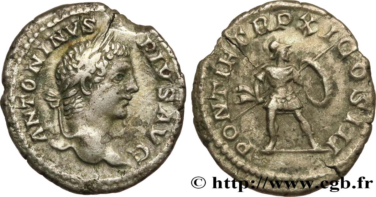 CARACALLA Denier XF