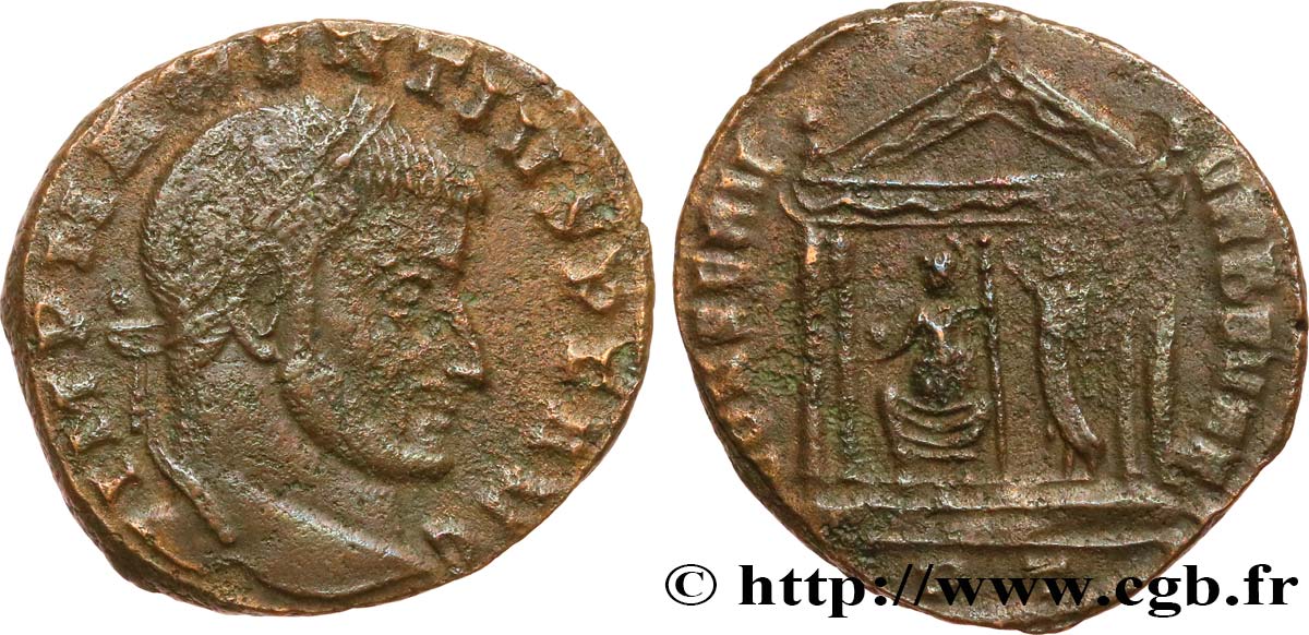 MAXENTIUS Follis ou nummus XF