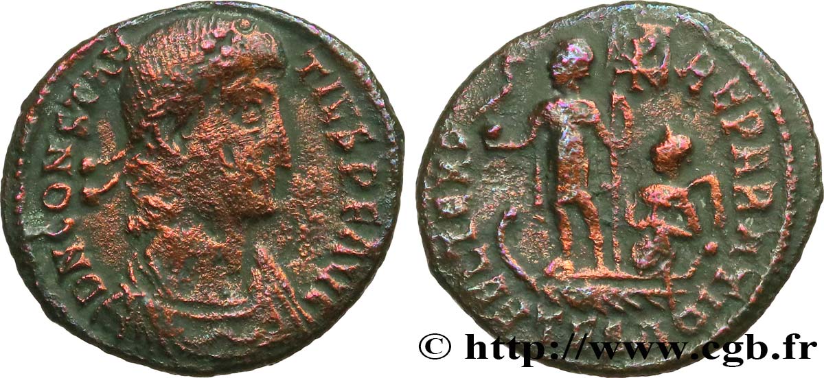 CONSTANTIUS II Demi-maiorina VF/VF