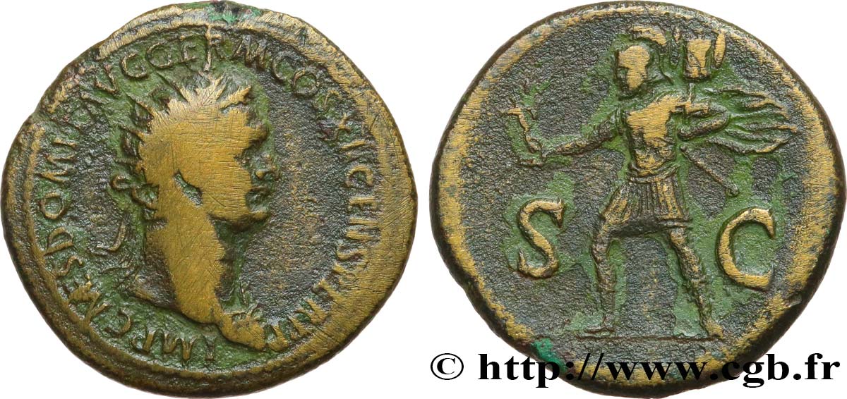 DOMITIANUS Dupondius VF