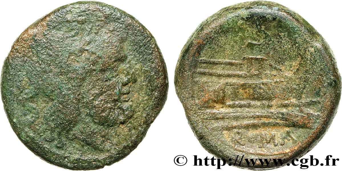 ROMAN REPUBLIC - ANONYMOUS Semis VF