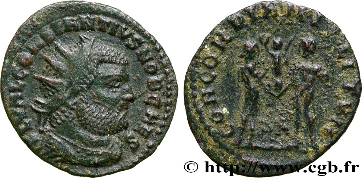 CONSTANCE Ier CHLORE Pseudo ou néo-aurelianus TTB+/TTB