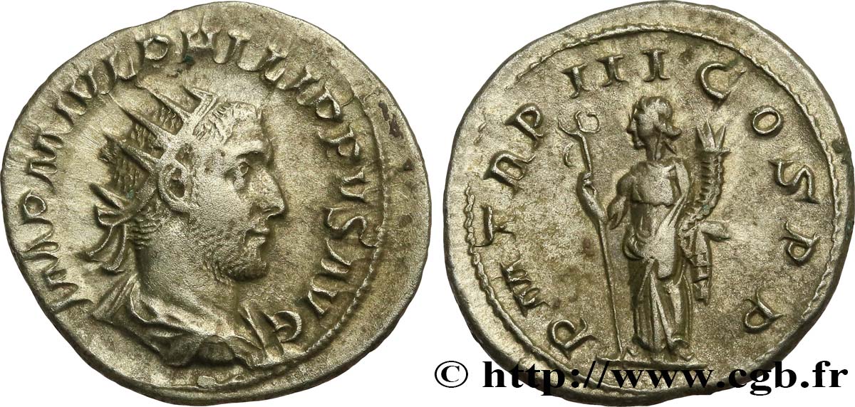 PHILIPPUS Antoninien AU