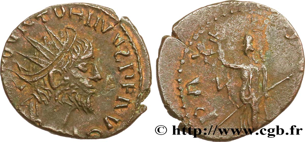 VICTORINUS Antoninien, minimi AU/XF