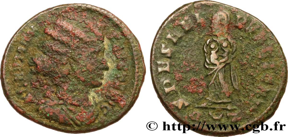 FAUSTA Centenionalis ou nummus TB
