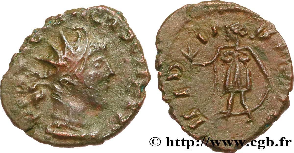 TETRICUS II Antoninien, imitation S/fVZ
