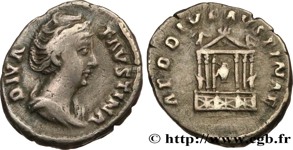 FAUSTINE MÈRE Denier TB+