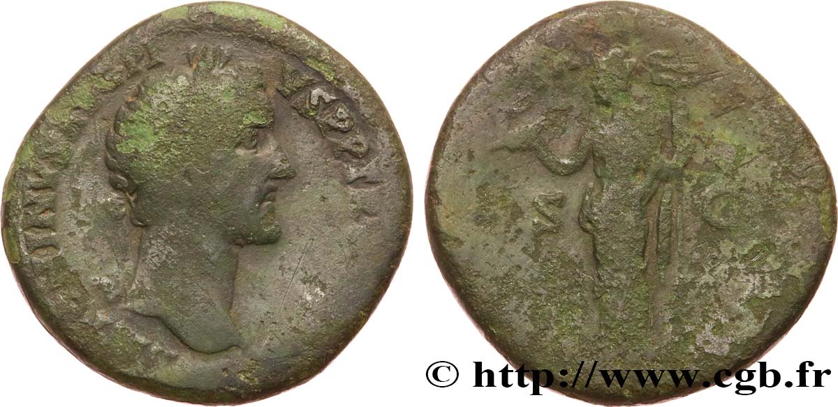 ANTONINUS PIUS Sesterce VF/VG