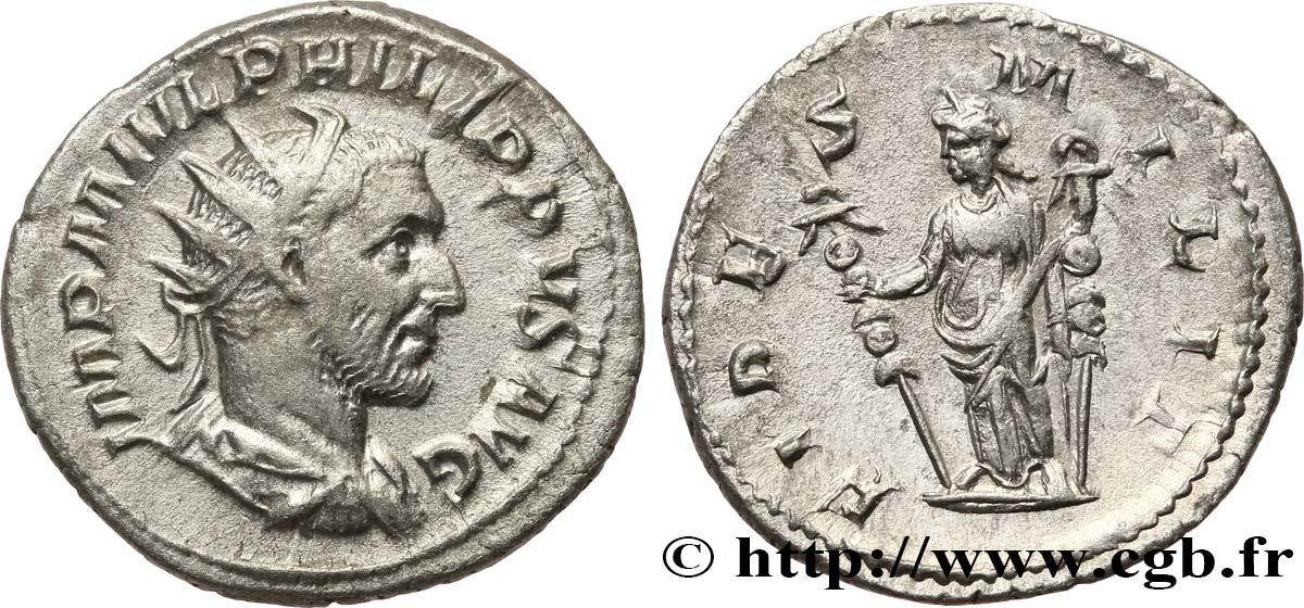 FILIPPO I PADRE Antoninien SPL