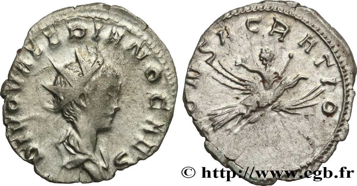 VALERIANO II Antoninien q.SPL/SPL