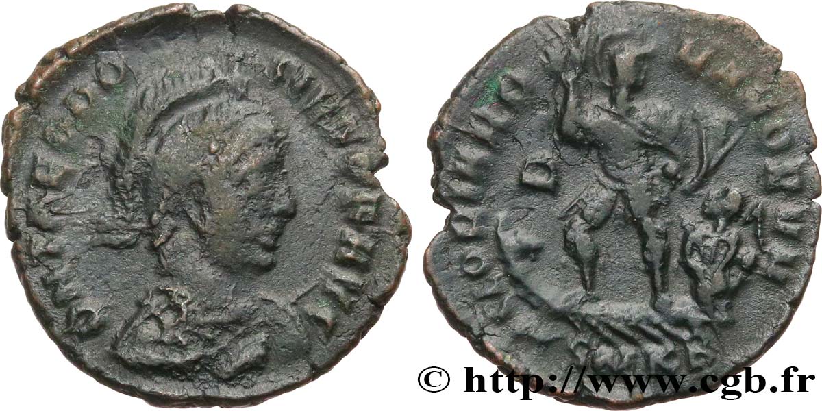 THEODOSIUS I Maiorina pecunia VF