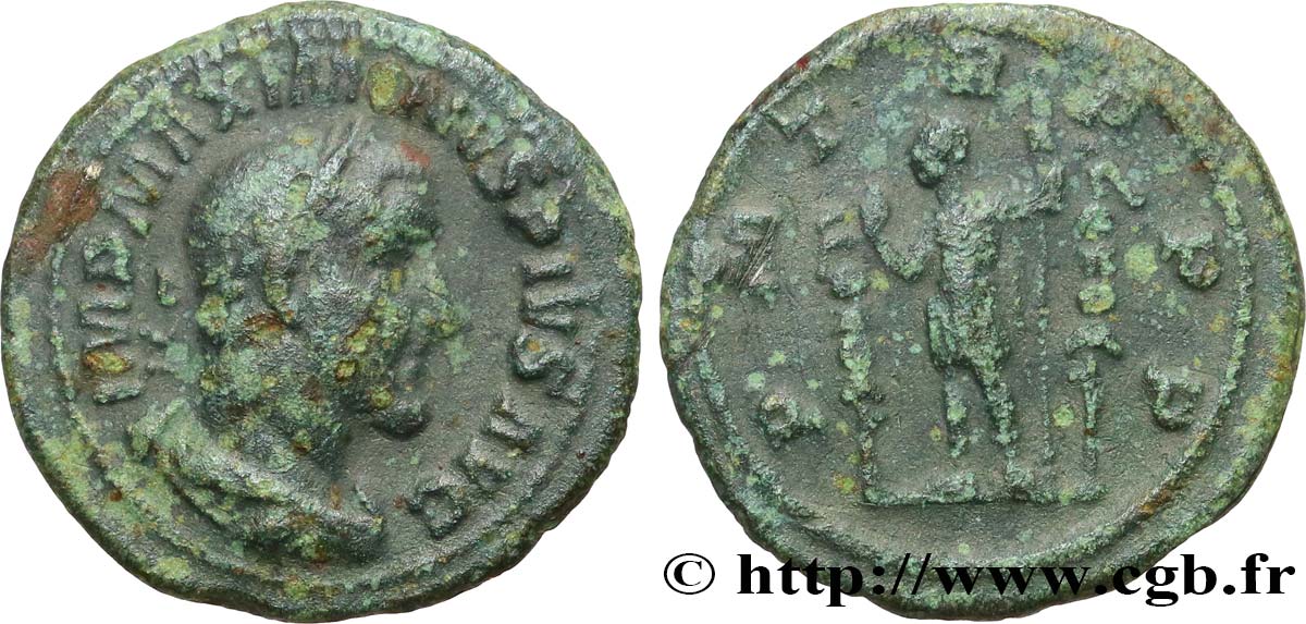MAXIMIN Ier THRACE Denier TB+