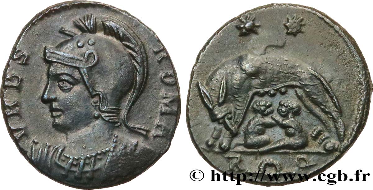 ROMA Centenionalis ou nummus MS