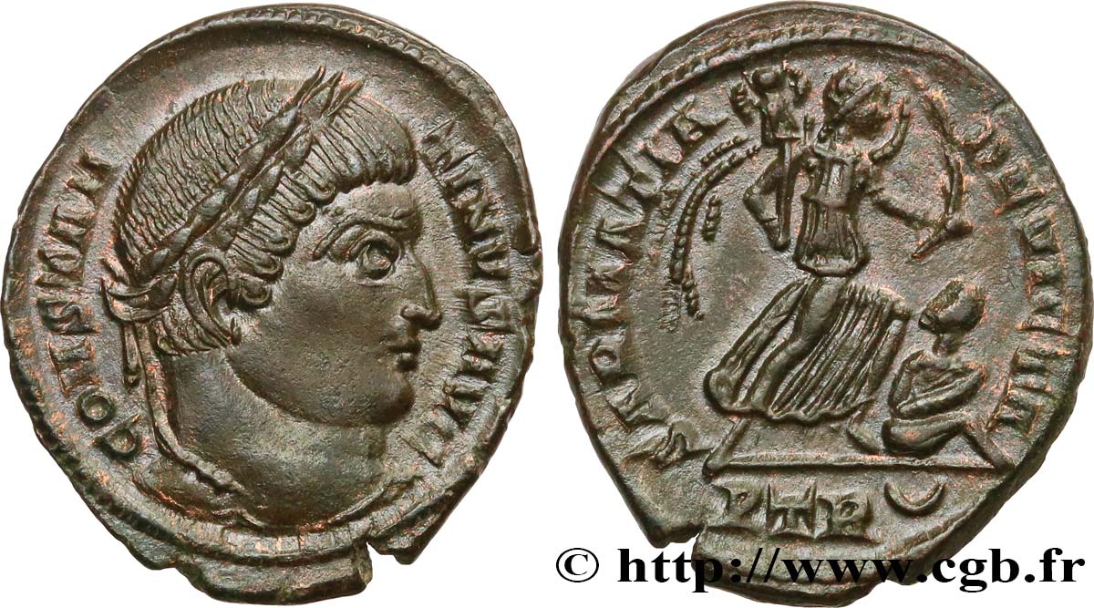 CONSTANTIN Ier LE GRAND Centenionalis ou nummus FDC/SPL