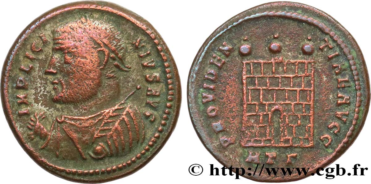 LICINIUS Ier Follis ou nummus TB+